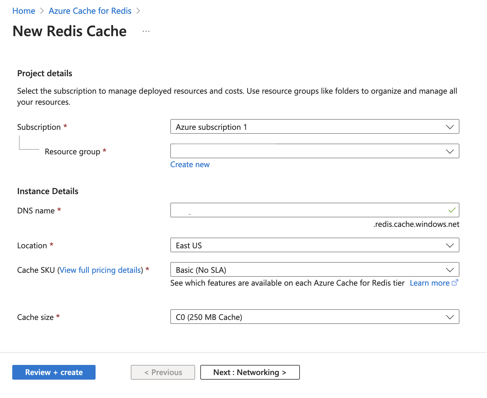 Step one of redis setup