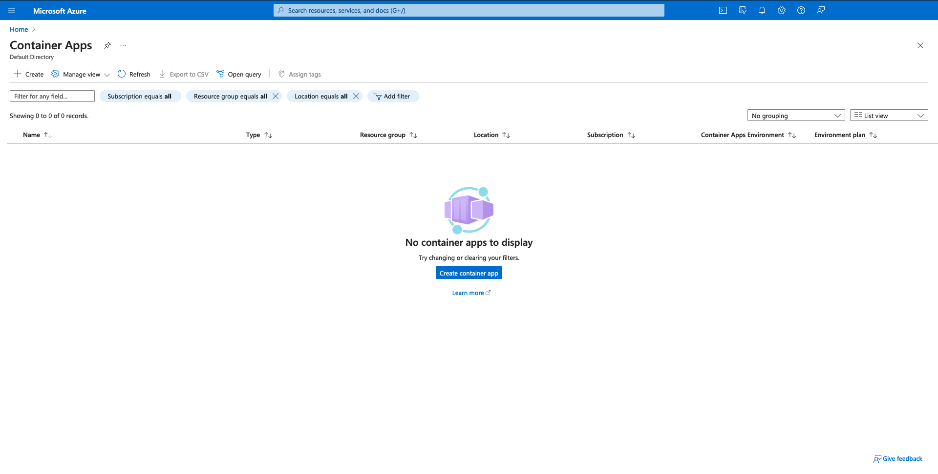 Deploying Paybill on Azure container apps